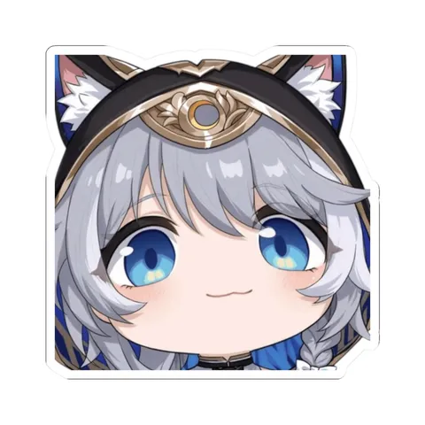 Chibi Cypher — Kiss-Cut sticker