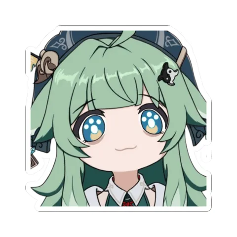 Chibi Huohuo — Kiss-Cut sticker