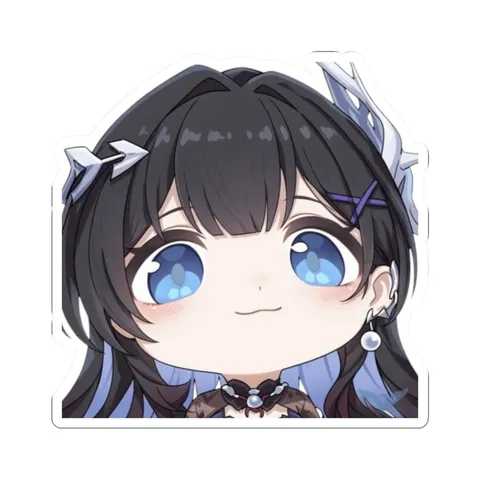 Chibi Hysilens — Kiss-Cut sticker
