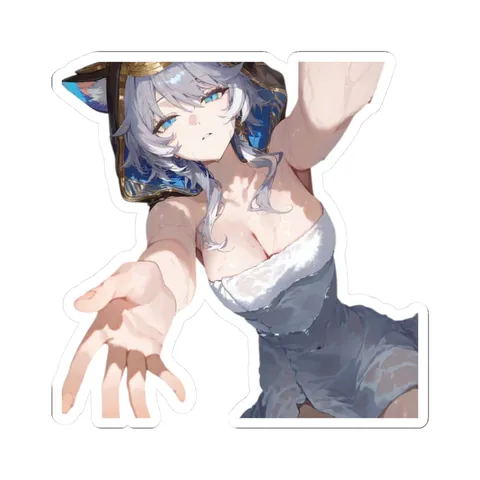 Cipher Wants A Hug — Kiss-Cut sticker