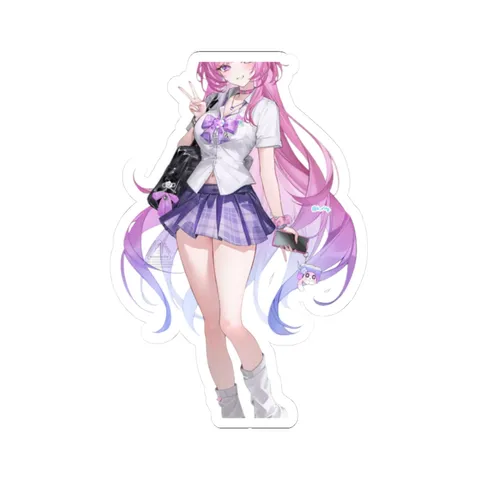 Cyrene School Outfit — Kiss-Cut sticker