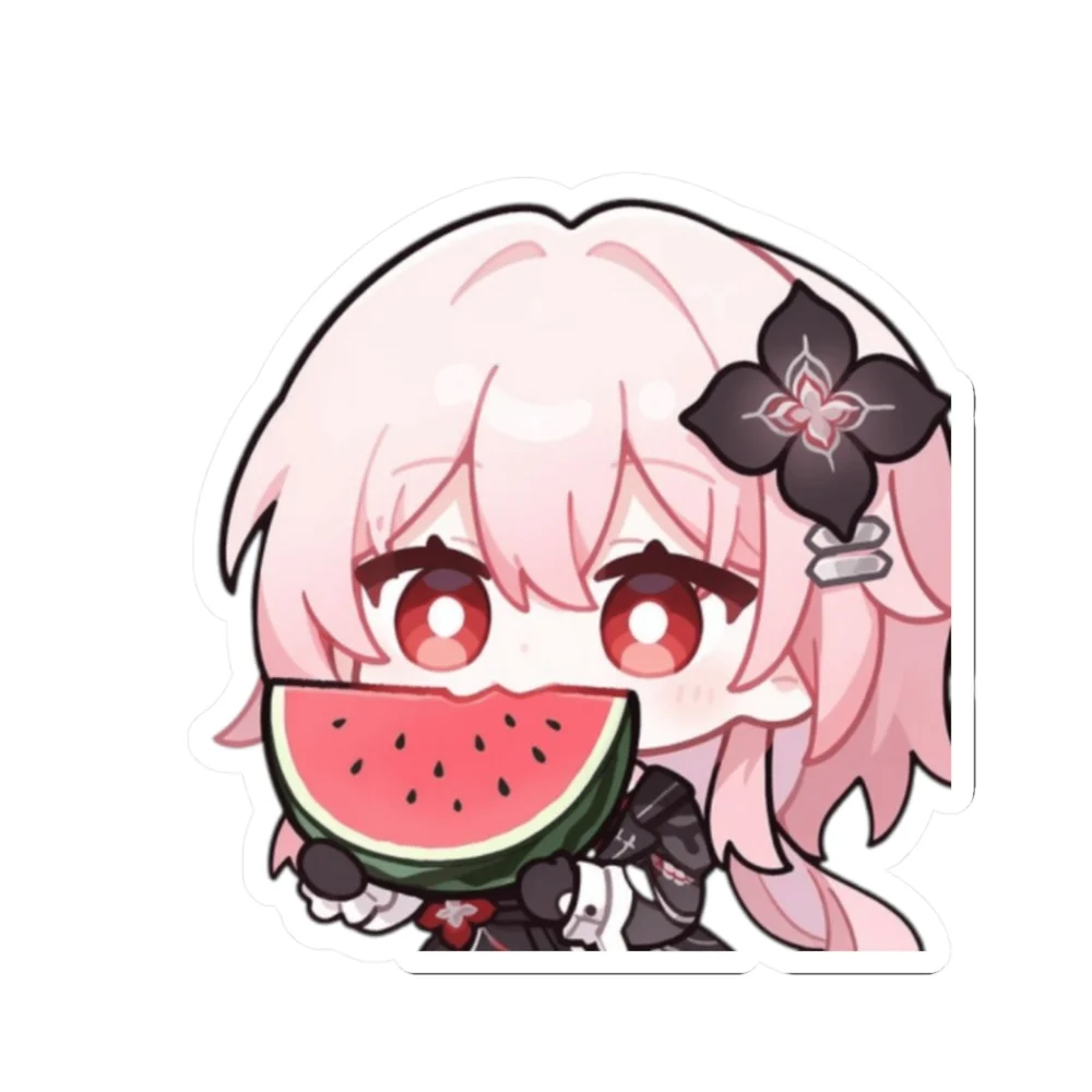 Evernight Eating Watermelon