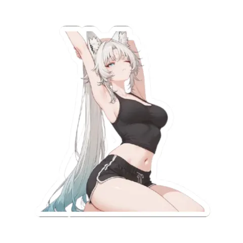 Feixiao Stretching — Kiss-Cut sticker