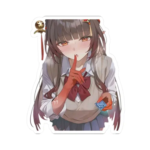 Lingsha Shhhhhh — Kiss-Cut sticker