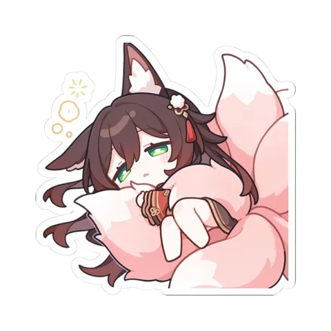 Sleepy Tingyun — Kiss-Cut sticker