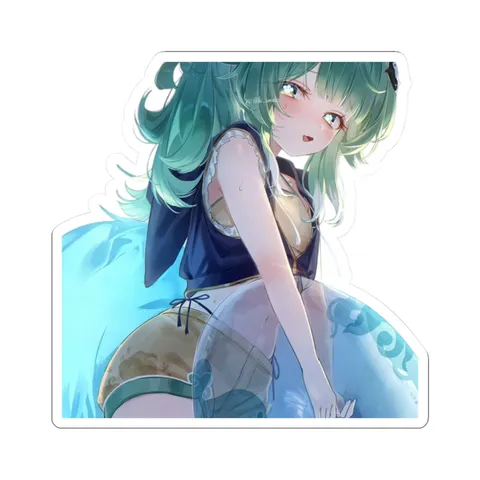 Huohuo Pool Donut — Kiss-Cut sticker