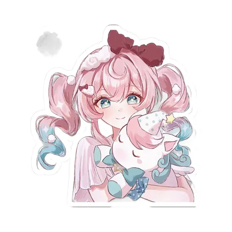 Hyacine Sweet Slumber Outfit — Kiss-Cut sticker