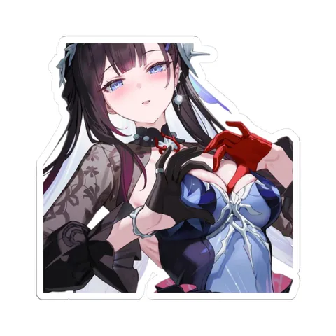 Hysilens Heart Sign — Kiss-Cut sticker