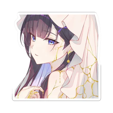 Hysilens Portrait — Kiss-Cut sticker