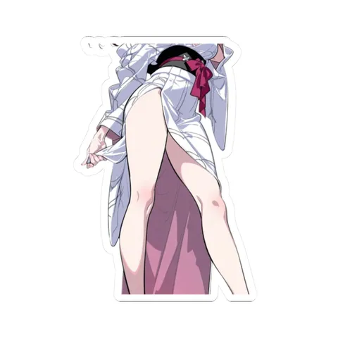 Kafka Standing — Kiss-Cut sticker