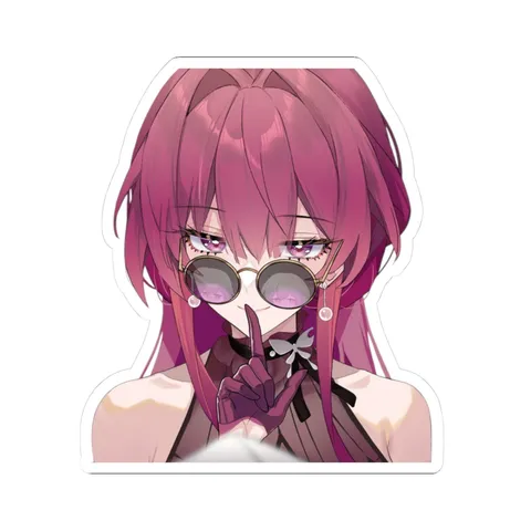 Kafka Shhh — Kiss-Cut sticker