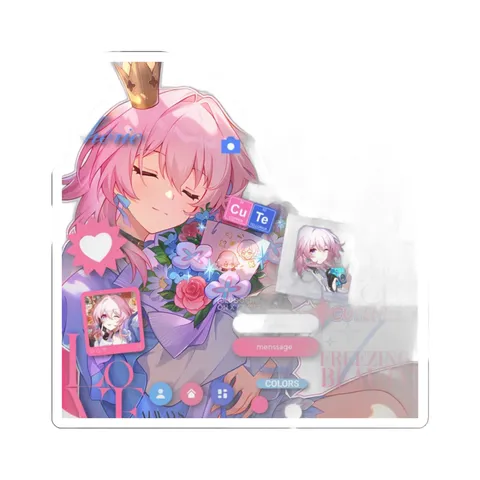 March 7th Sleeping — Kiss-Cut sticker