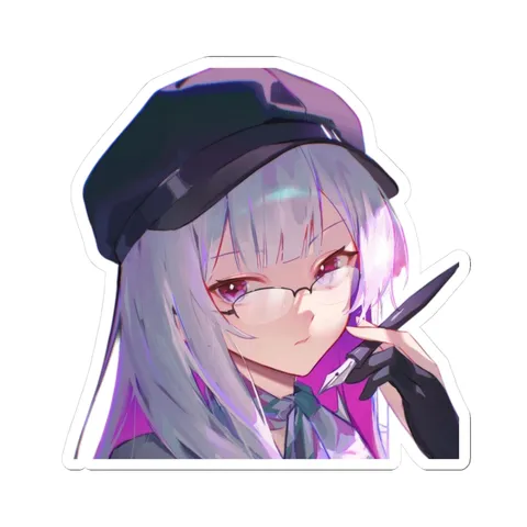 Nihilux Ink Pen — Kiss-Cut sticker