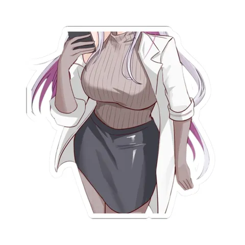 Nihilux Office Outfit — Kiss-Cut sticker