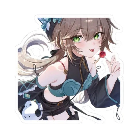 Qingque Lollipop — Kiss-Cut sticker