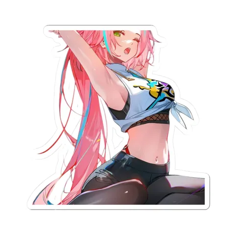 Rappa Stretching — Kiss-Cut sticker