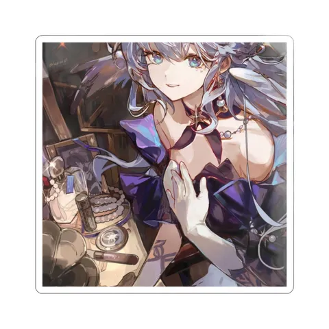 Robin Seated Halo Candles — Sticker sticker
