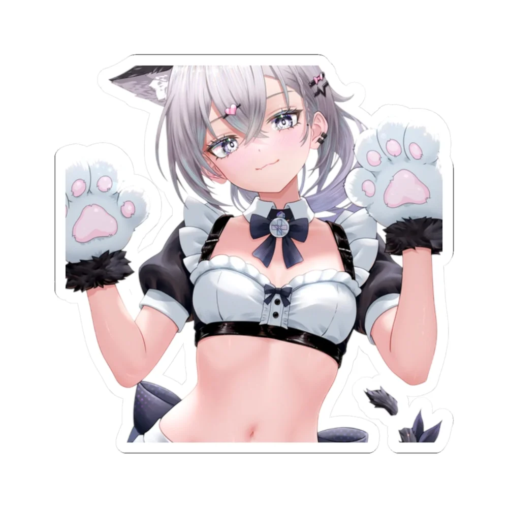 Silver Wolf Dog Paws