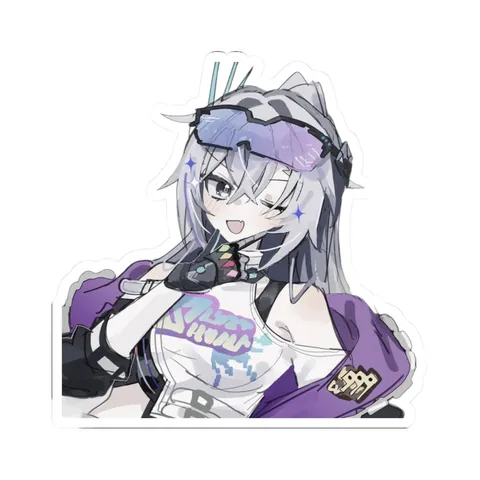 Silver Wolf Level 999 — Kiss-Cut sticker