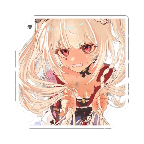 Sparkle (Hanabi) Twin Tails — Sticker sticker
