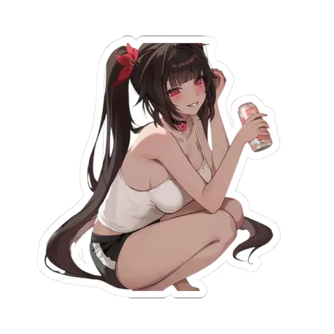 Sparkle Drinking Soda — Kiss-Cut sticker