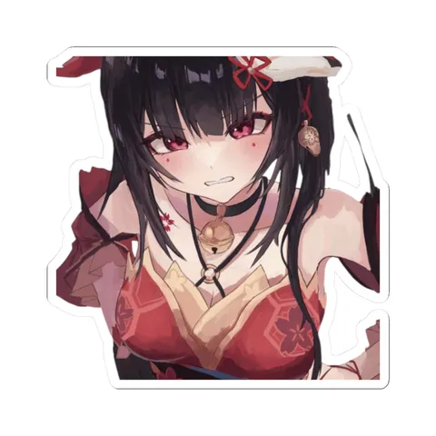 Sparkle Hands On Hips — Kiss-Cut sticker