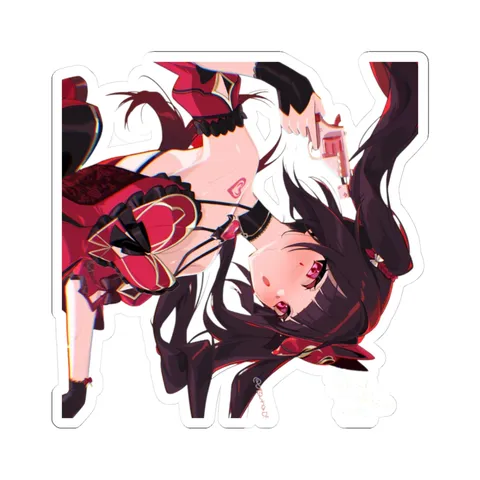 Sparkle Headshot — Kiss-Cut sticker
