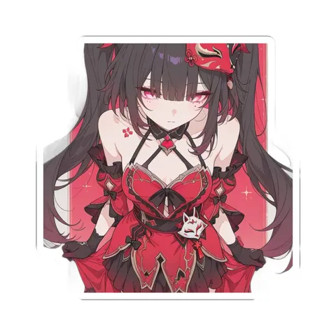 Sparkle Masquerade Mask — Kiss-Cut sticker