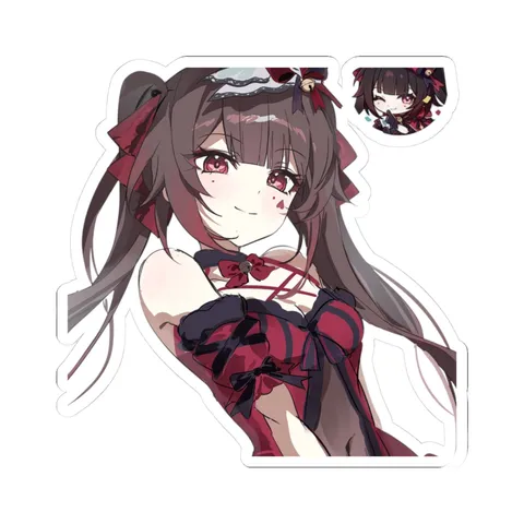 Sparkle Night Dress — Kiss-Cut sticker