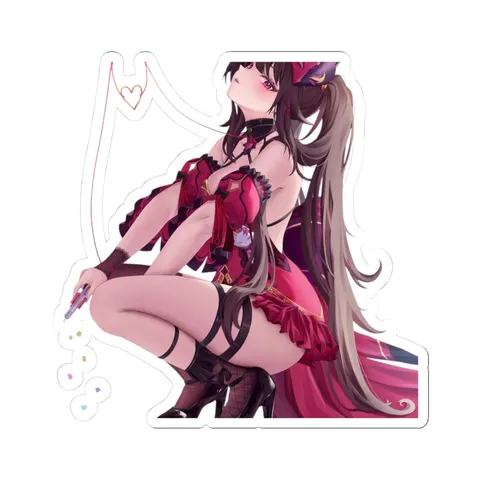 Sparkle Squatting — Kiss-Cut sticker