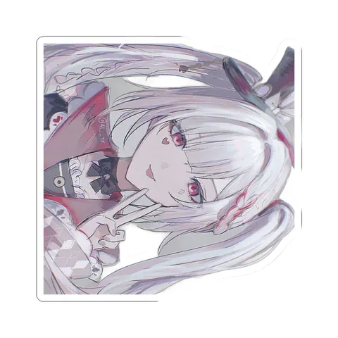 Sparxie Peace Sign Pose — Sticker sticker
