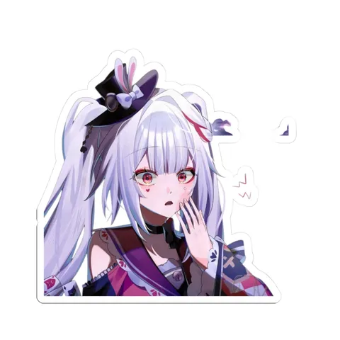 Sparxie Shocked — Sticker sticker