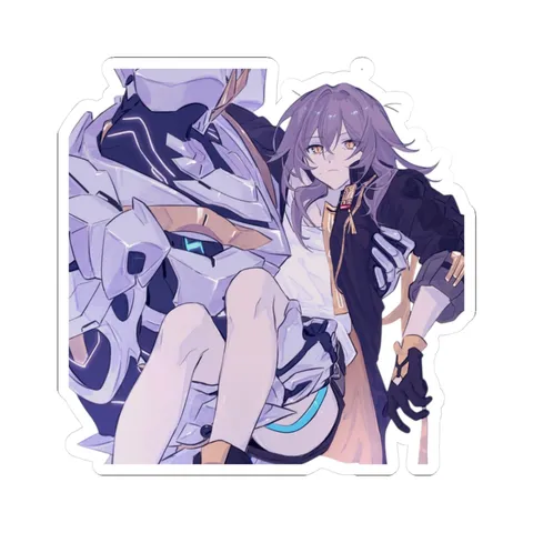 Stelle and Sam — Kiss-Cut sticker