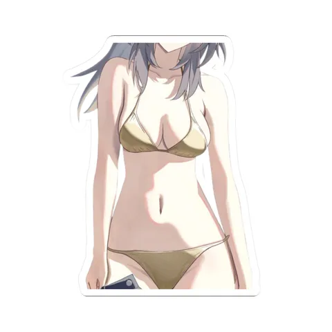 Stelle Taking Off Pants — Kiss-Cut sticker