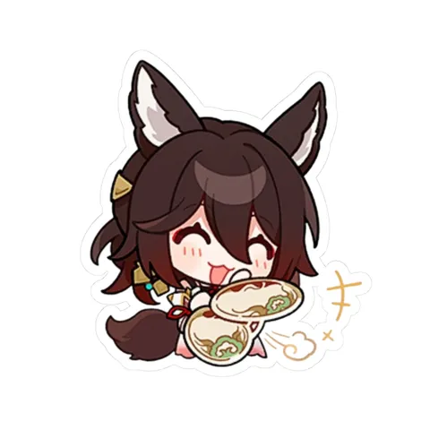 Tingyun Happy — Kiss-Cut sticker