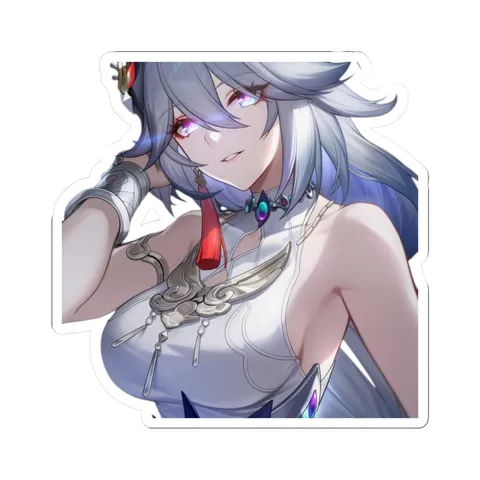 Yao Guang Glowing Eyes — Kiss-Cut sticker
