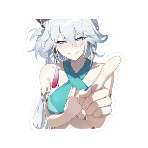Yao Guang Points At You — Kiss-Cut sticker