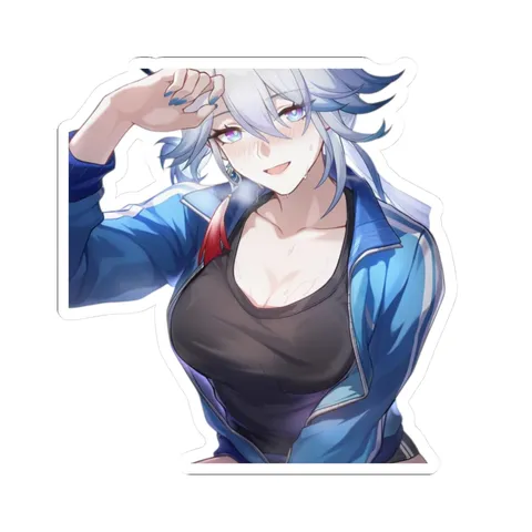 Yao Guang Sweating — Kiss-Cut sticker