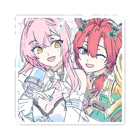 Aemeath and Ciaconna — Kiss-Cut sticker