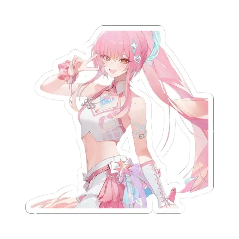 Aemeath Cheerleader Outfit — Sticker sticker