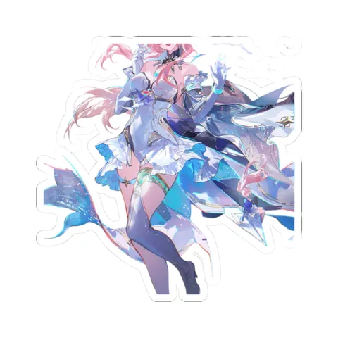 Aemeath Flowing Hair — Sticker sticker