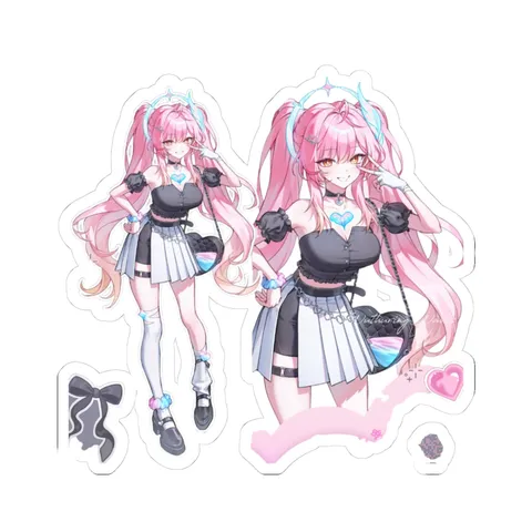 Aemeath Pop Star Outfit — Sticker sticker