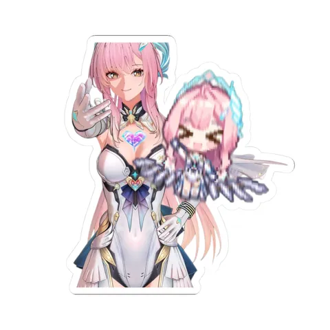 Aemeath Throws Emoji — Sticker sticker