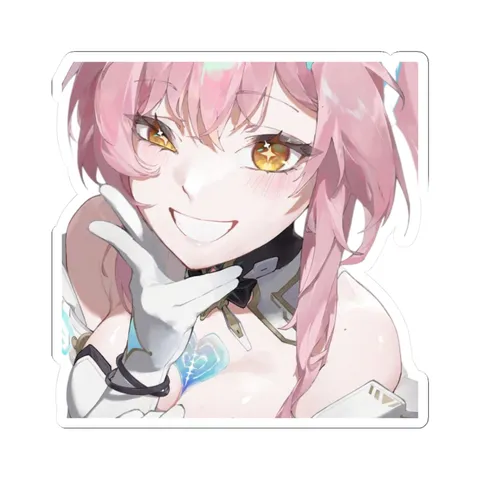 Aemeath Big Smile — Kiss-Cut sticker