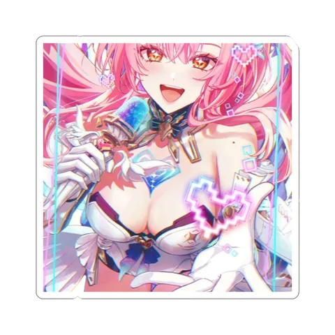 Aemeath Singing — Kiss-Cut sticker