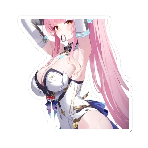 Aemeath Undoing Hair — Kiss-Cut sticker