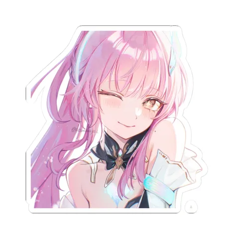 Aemeath Wink! — Kiss-Cut sticker