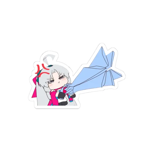 Angy Carlotta Big Gun — Sticker sticker