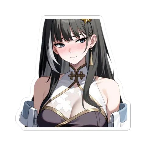 Baizhi Blushing (2) — Kiss-Cut sticker