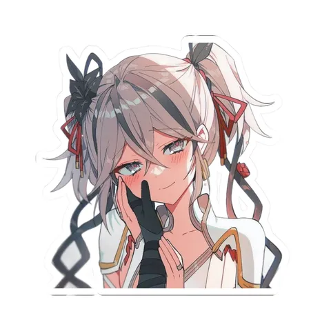 Camellya Casual Pose — Kiss-Cut sticker